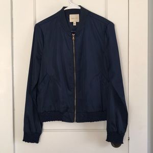 Navy Bomber Jacket. Size M, urban outfitters
